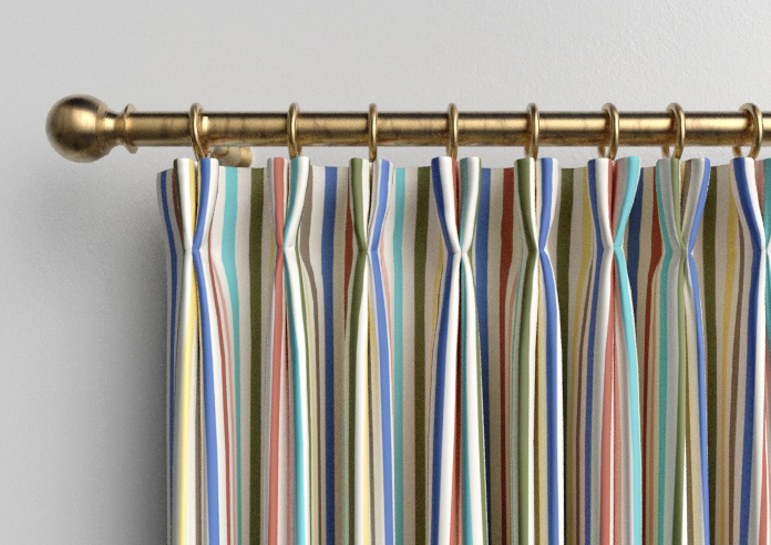 The British Stripe Co. Catherine, Bristol No.1 - Made to Measure Curtains - Image 10